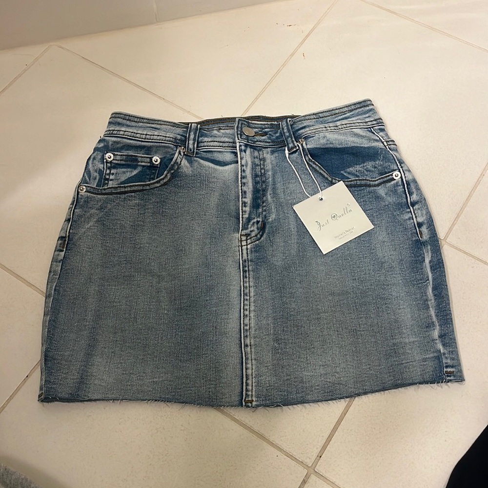 Just Quella brand new jean skirt
